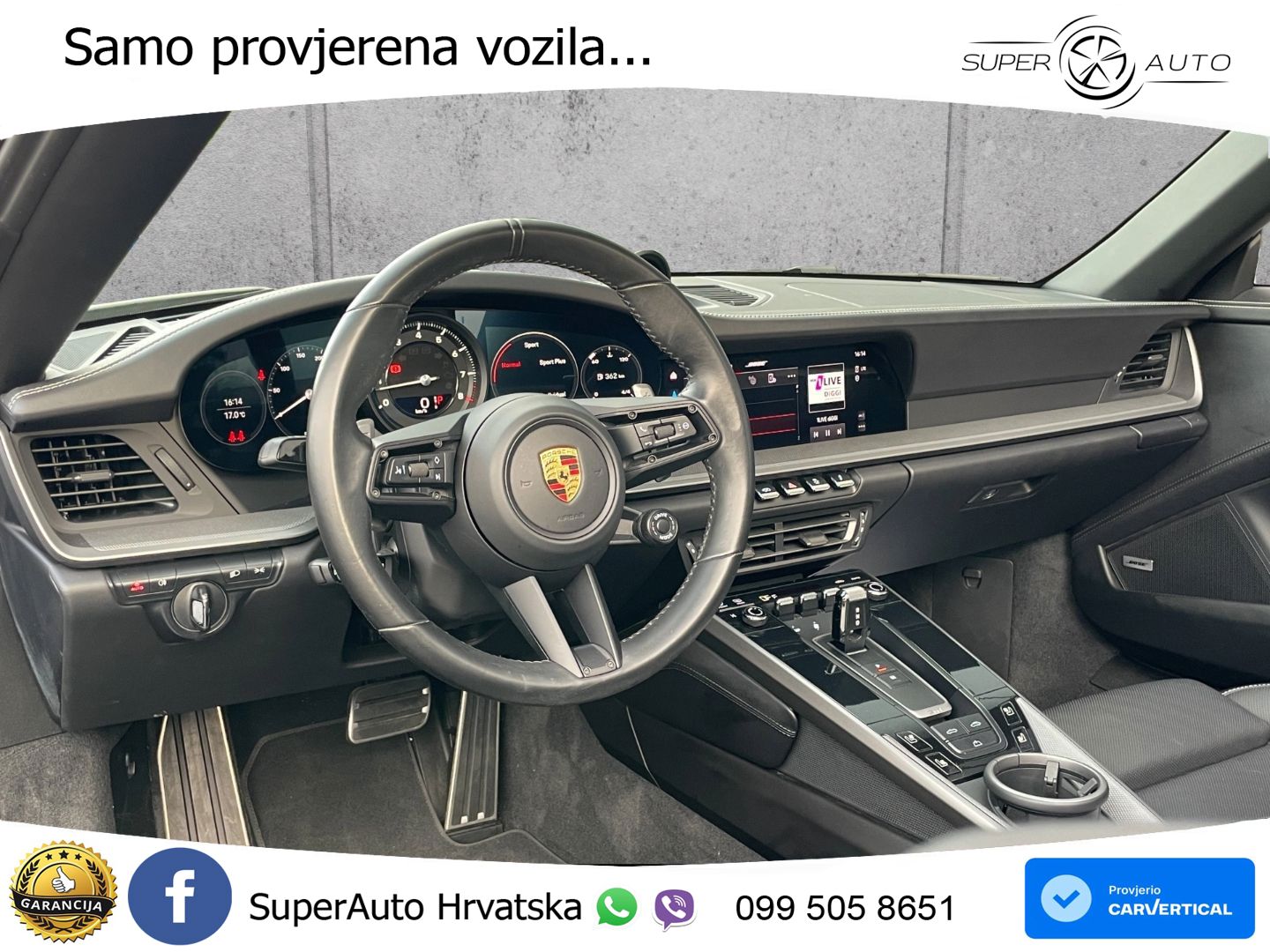 Porsche 911 Carrera 4S 3.0 (450 KS) PDK LED+GR SJED+ACC