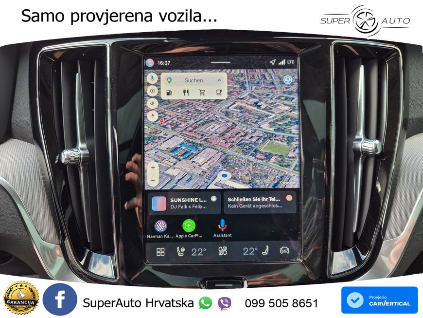 Volvo V60 2.0 B4 Benzin DCT ACC+HEAD+4xGR SJED+360+PANO