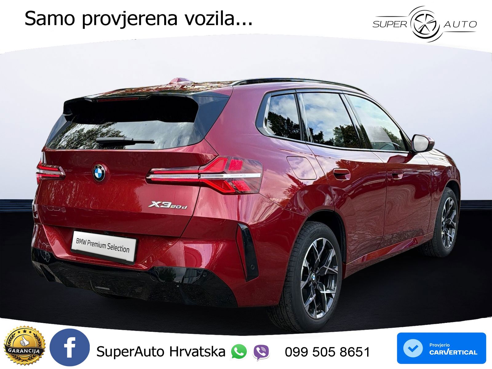 BMW X3 20d xDrive Steptronic M Sport LED+GR SJED+ACC