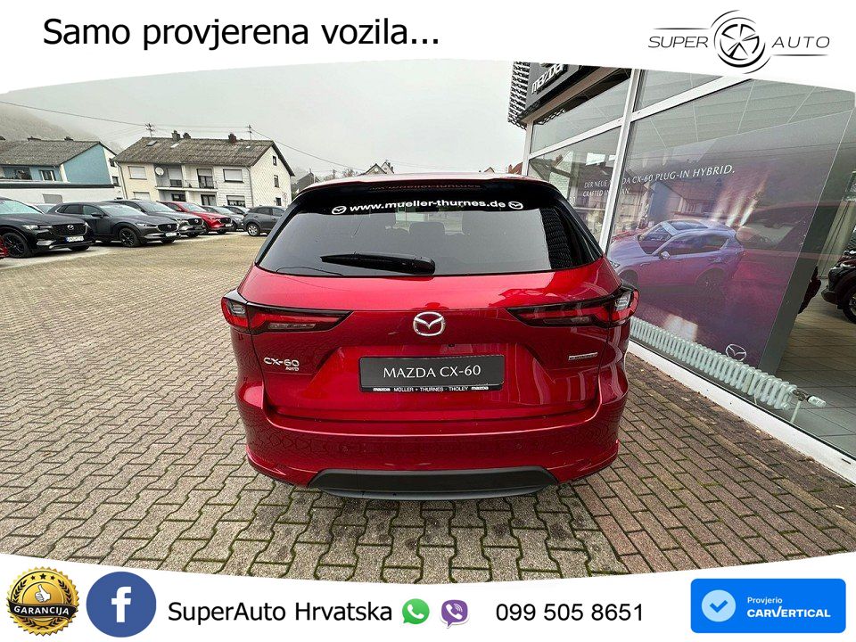 Mazda CX-60 3.3 e-Skyactiv D (254 KS) AWD Automatic MATRIX+GR SJED+KAM