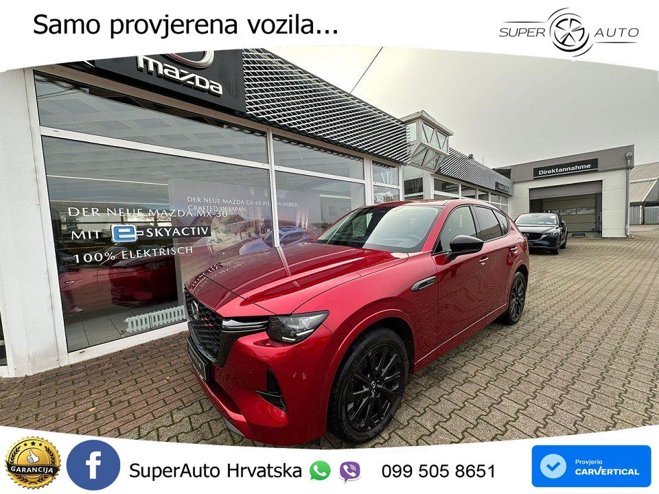 Mazda CX-60 3.3 e-Skyactiv D (254 KS) AWD Automatic MATRIX+GR SJED+KAM