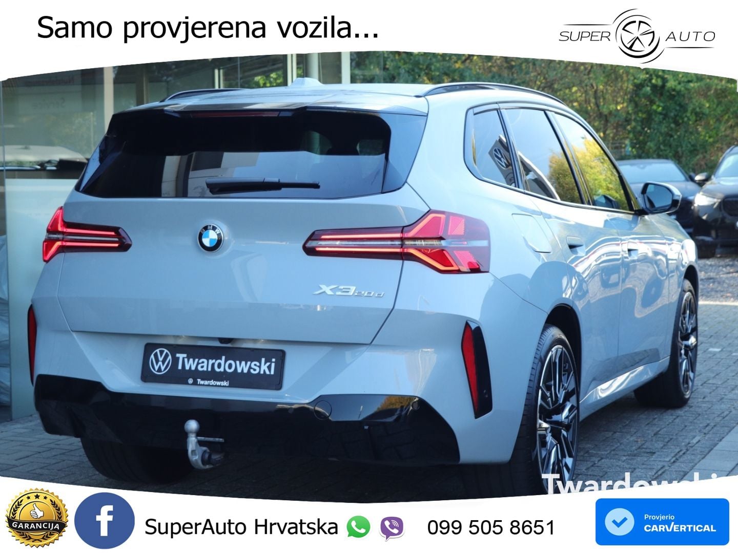 BMW X3 20d xDrive Steptronic M Sport LED+GR SJED+ACC
