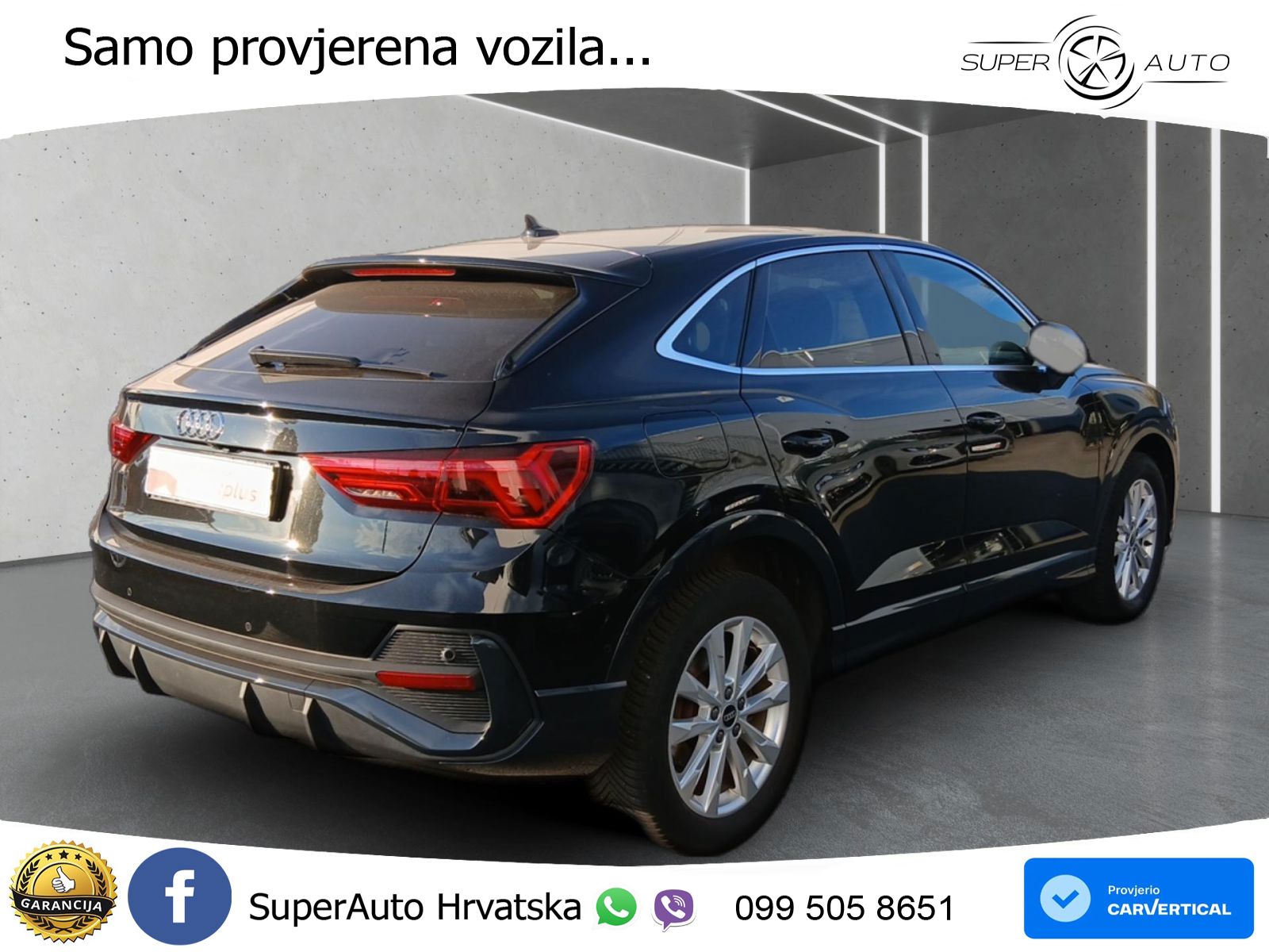 Audi Q3 Sportback 45 TFSIe (245 KS) S tronic S line LED+GR SJED+ACC