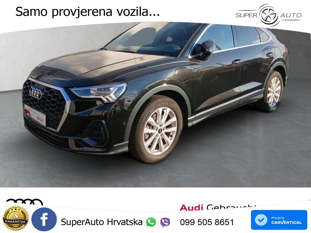 Audi Q3 Sportback 45 TFSIe (245 KS) S tronic S line LED+GR SJED+ACC