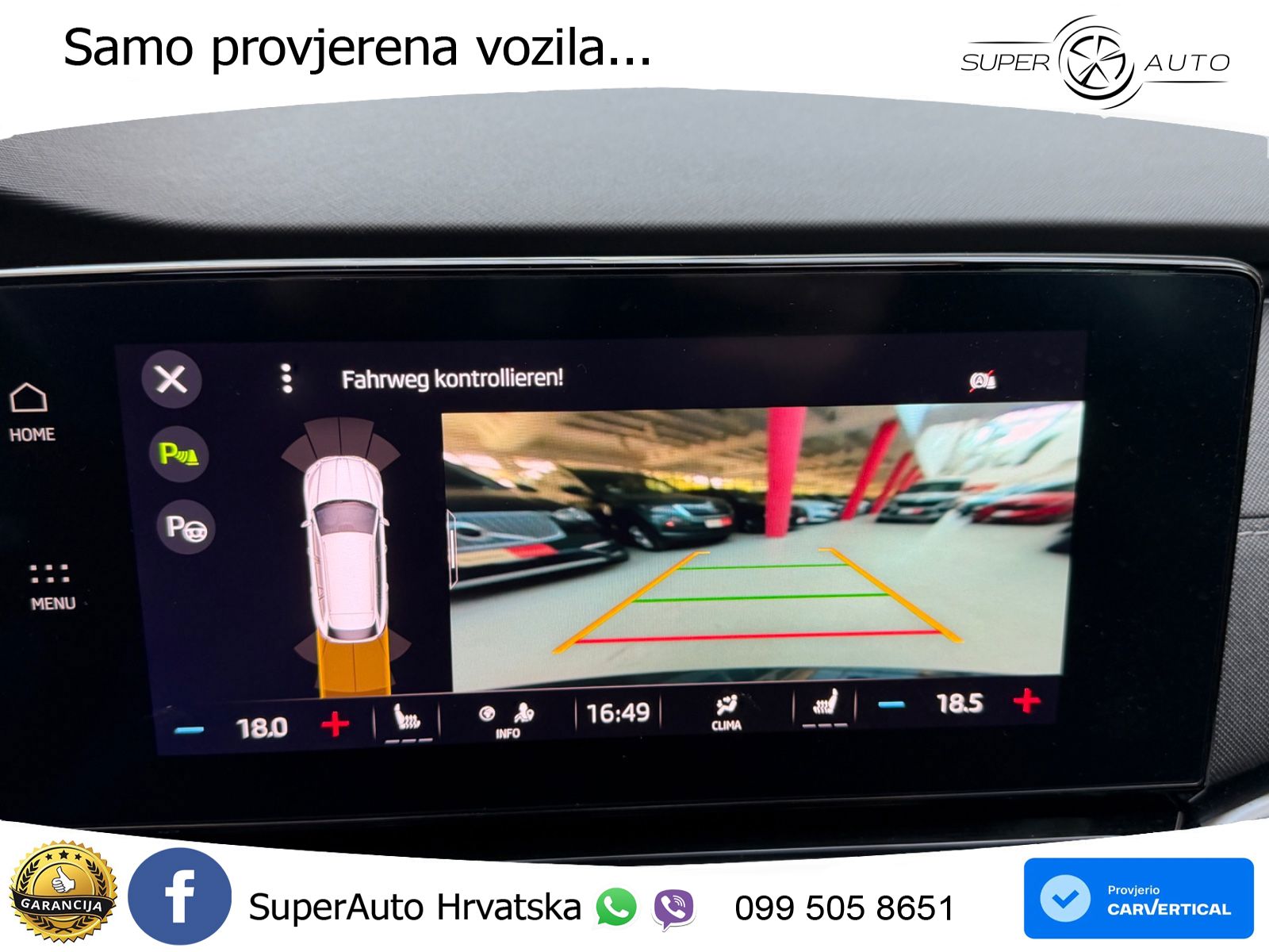 Škoda Octavia Combi 2.0 TSI (190 KS) 4x4 DSG SportLine LED+GR SJED+ACC