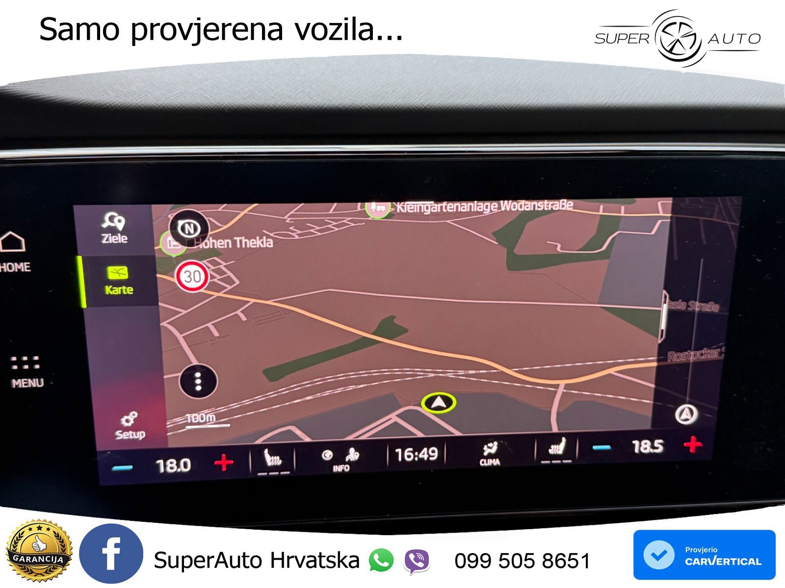 Škoda Octavia Combi 2.0 TSI (190 KS) 4x4 DSG SportLine LED+GR SJED+ACC