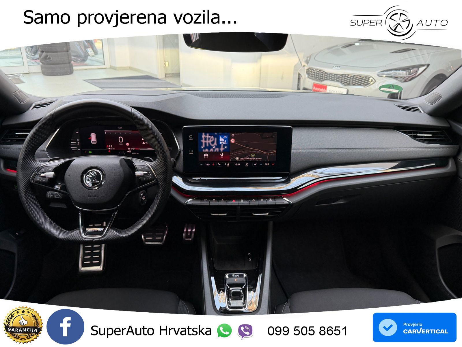 Škoda Octavia Combi 2.0 TSI (190 KS) 4x4 DSG SportLine LED+GR SJED+ACC