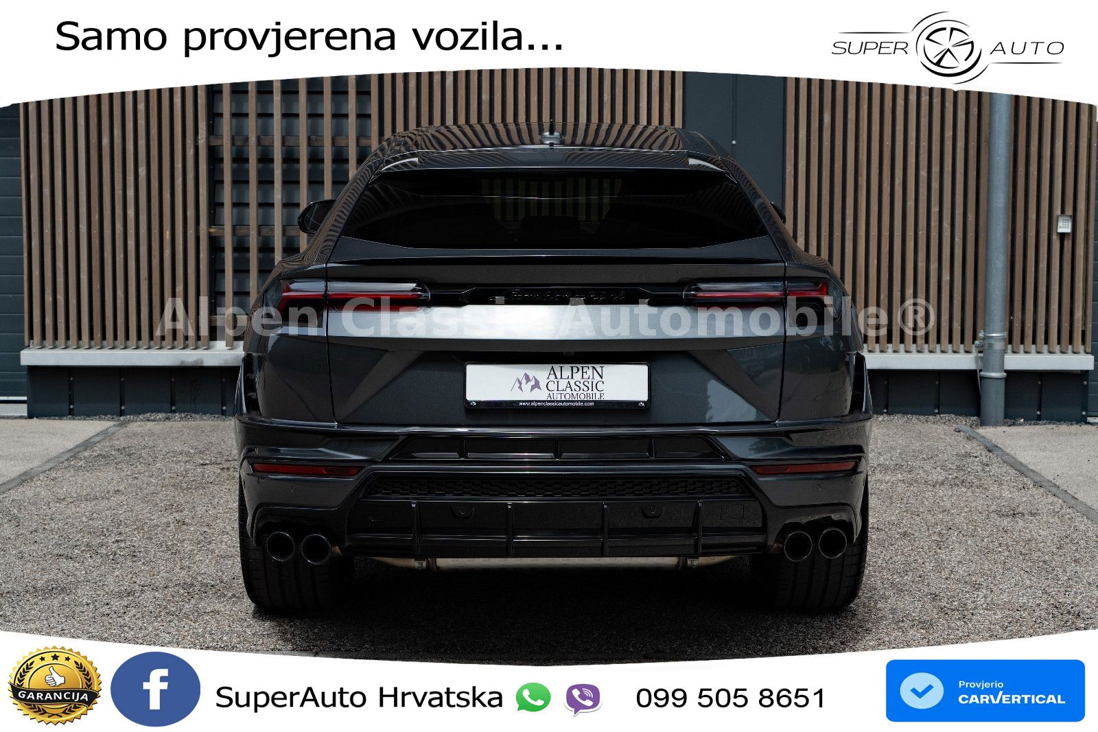 Lamborghini Urus S 4.0 V8 (666 KS) 4WD Automatic LED+GR SJED+ACC