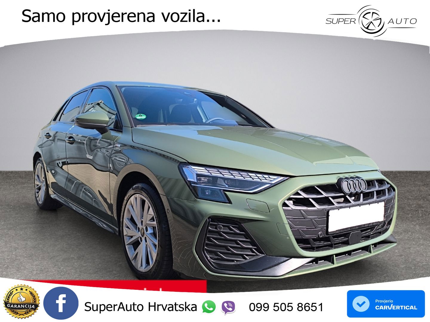 Audi A3 30 TDI (116 KS) S line LED+GR SJED+ACC