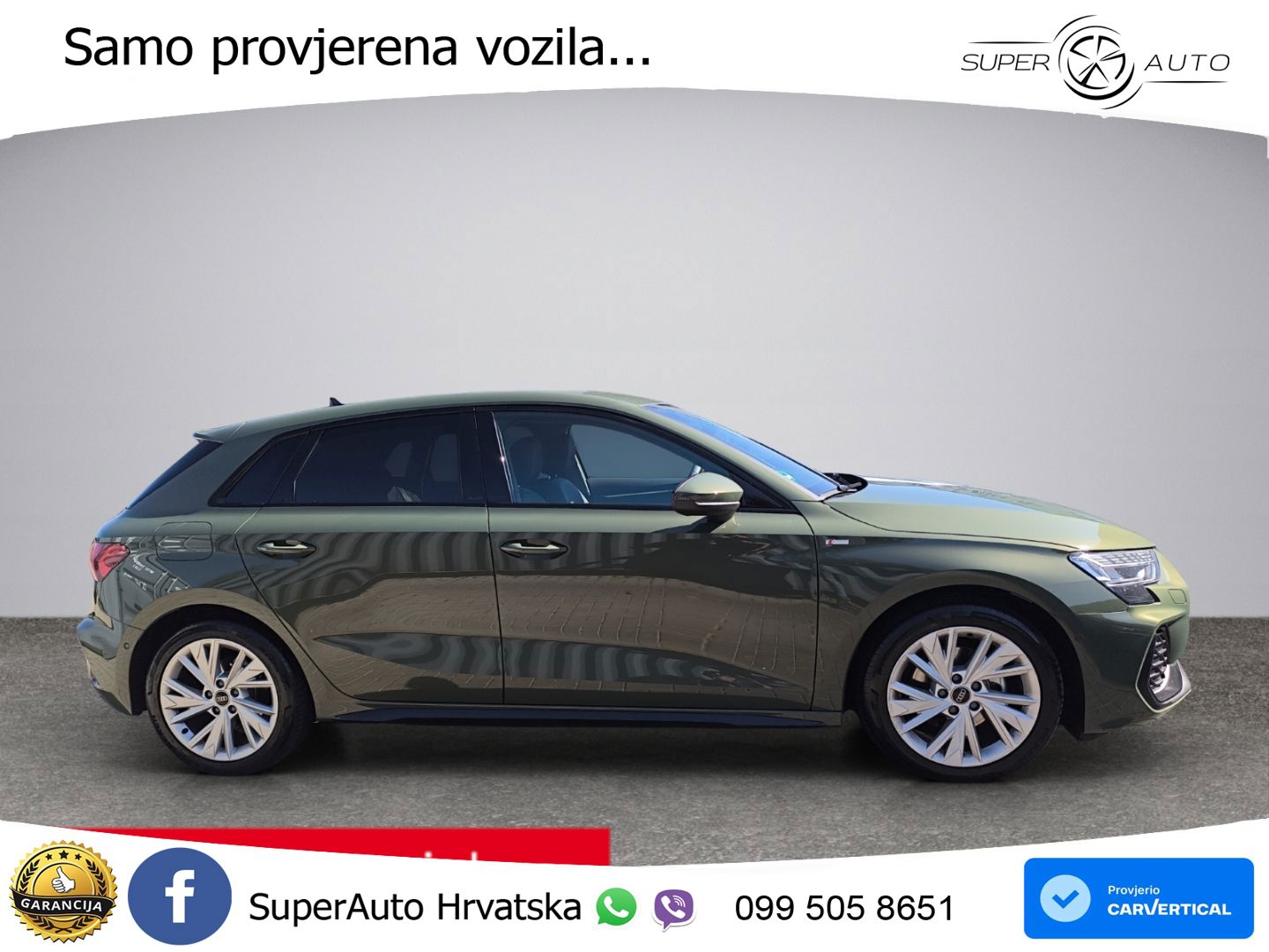 Audi A3 30 TDI (116 KS) S line LED+GR SJED+ACC