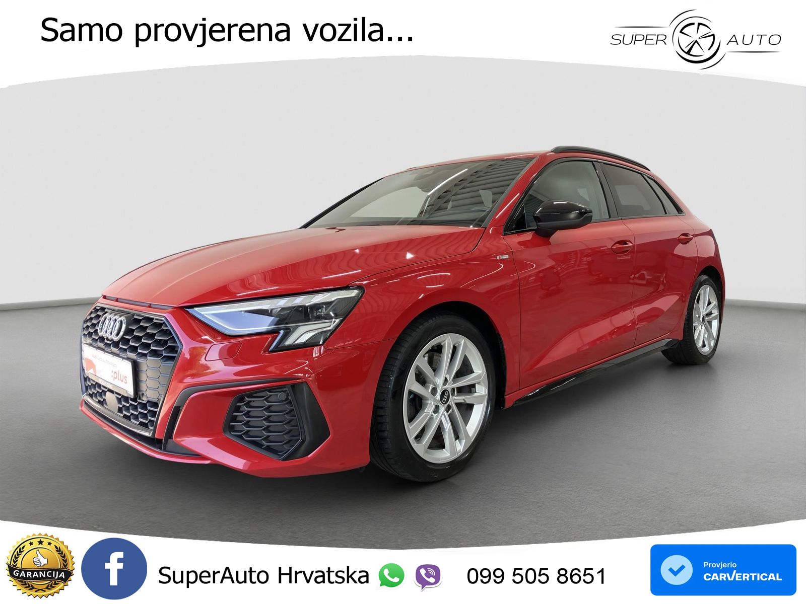 Audi A3 35 TFSI (150 KS) S tronic S line