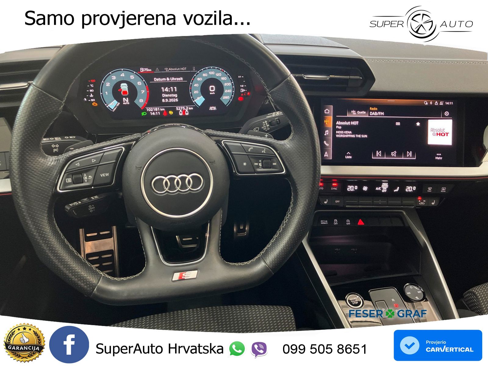 Audi A3 35 TFSI (150 KS) S tronic S line