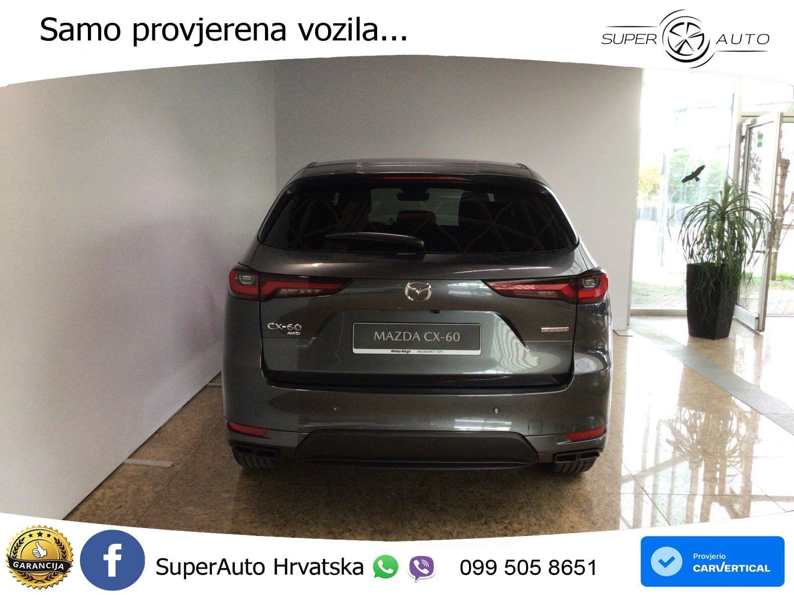 Mazda CX-60 3.3 e-Skyactiv D (254 KS) AWD Automatic MATRIX+GR SJED+KAM