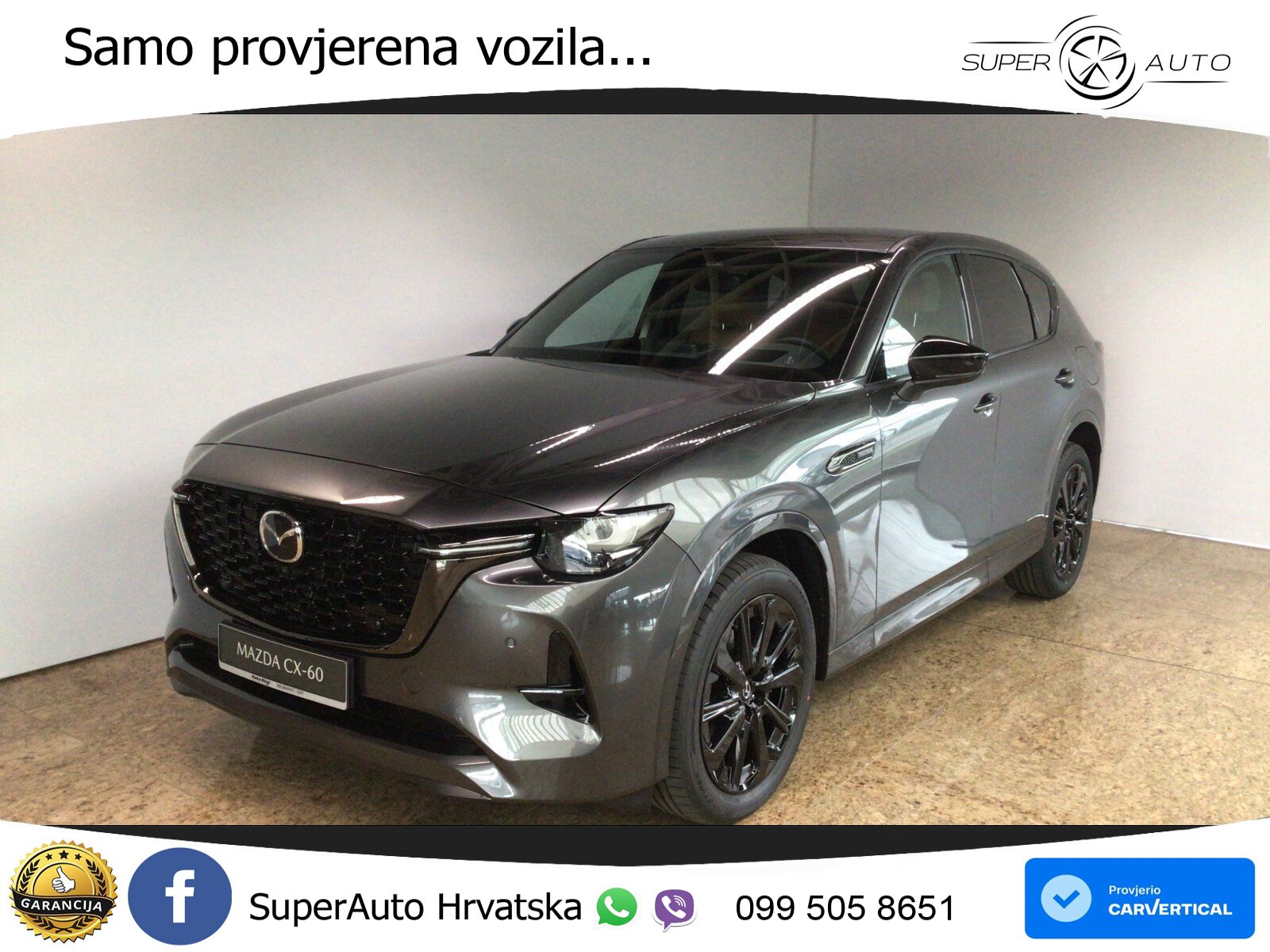 Mazda CX-60 3.3 e-Skyactiv D (254 KS) AWD Automatic MATRIX+GR SJED+KAM