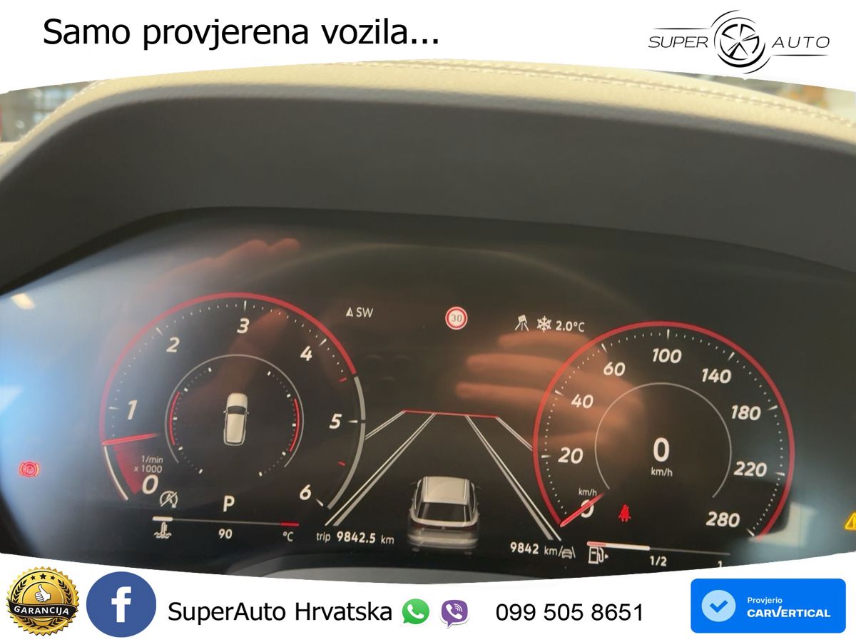 Volkswagen Touareg 3.0 V6 TDI (231 KS) 4MOTION Tiptronic ZRAČNI+ACC+4xGR SJED+KAM