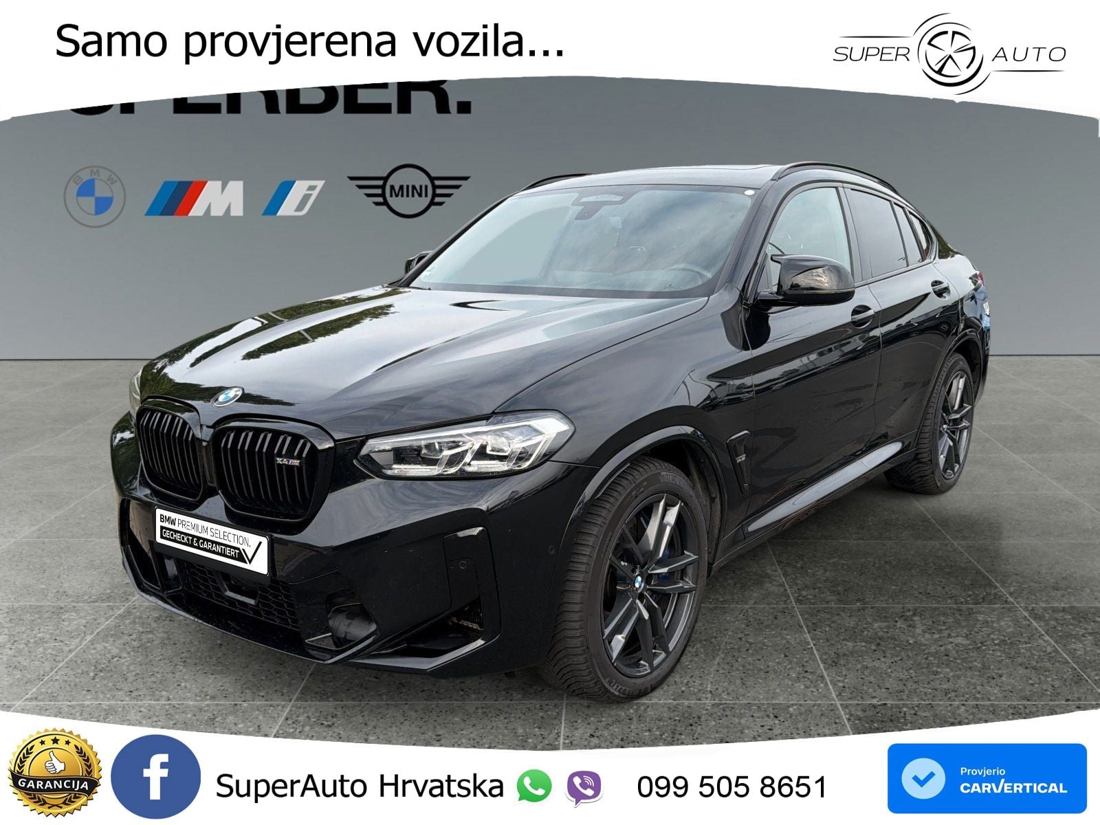 BMW X4 M Competition 3.0 (510 KS) xDrive Steptronic LED+GR SJED+ACC