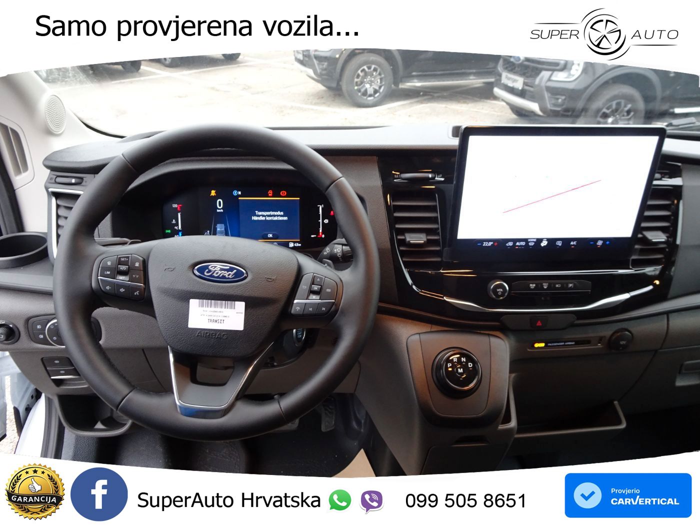 Ford Transit Kasten Trend 350 L2 Aut. AHK*PDC*CAM*SYN 131 KS