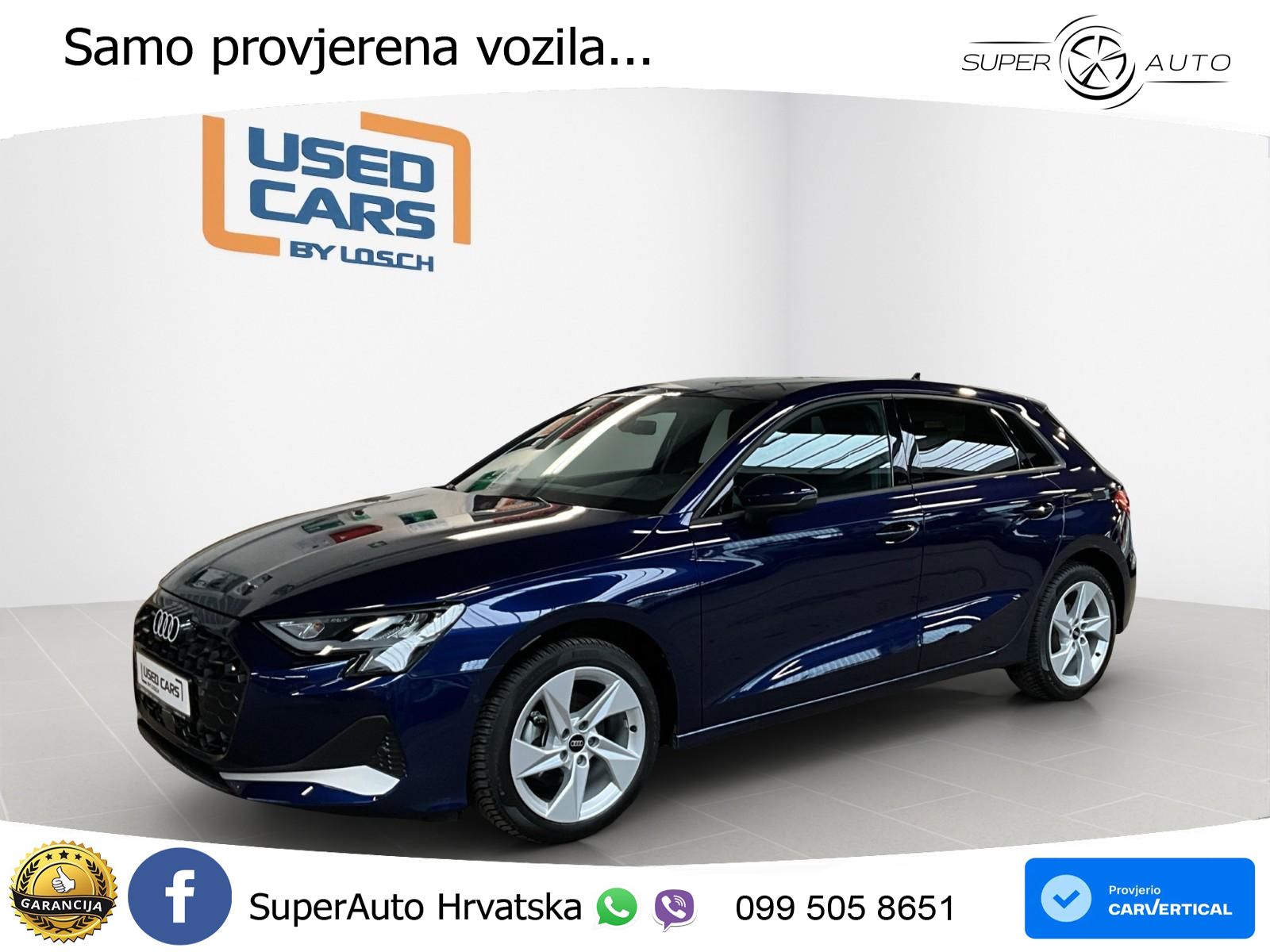 Audi A3 Sportback 30 TFSI (116 KS) Mild Hybrid S tronic advanced