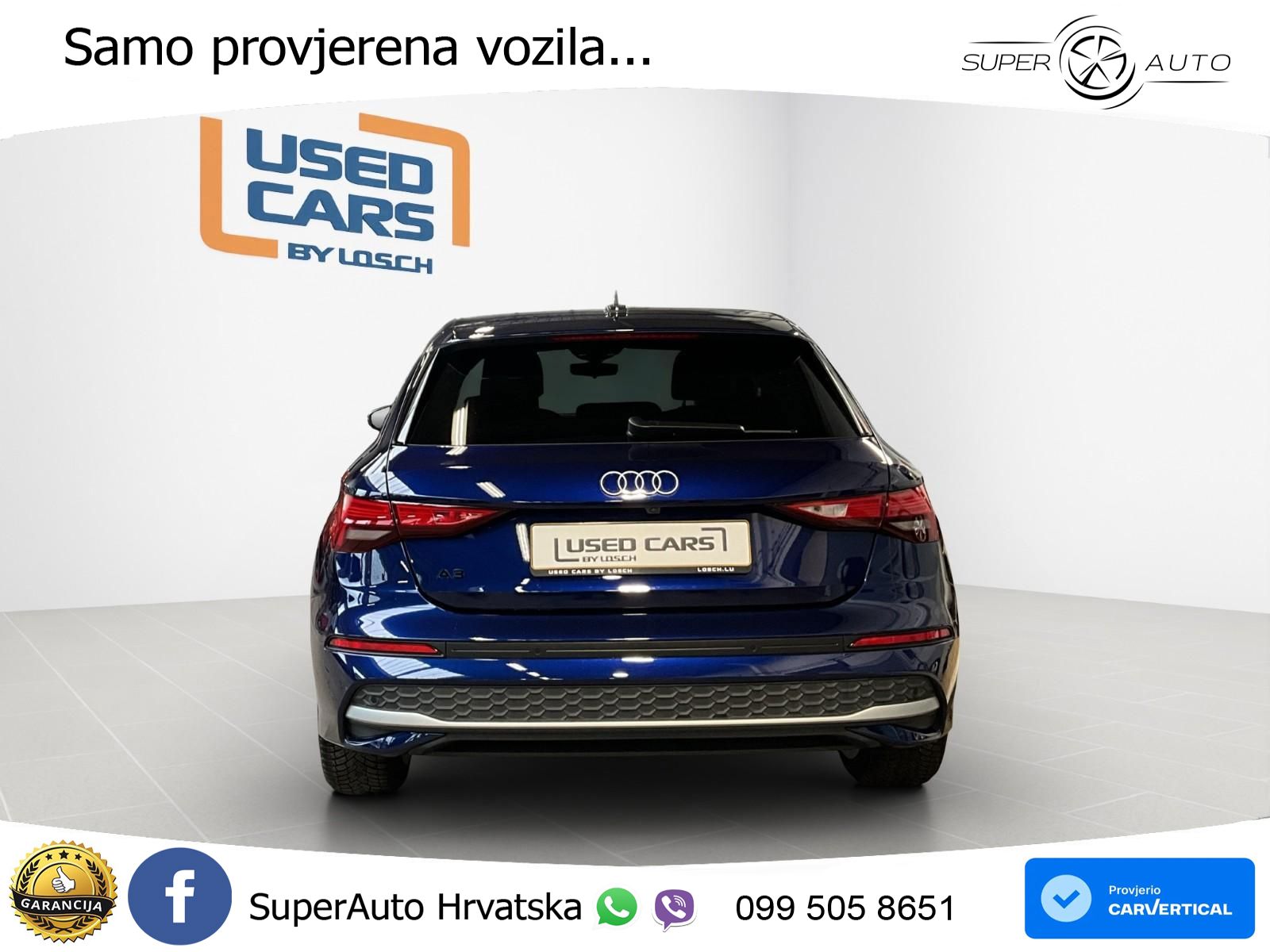 Audi A3 Sportback 30 TFSI (116 KS) Mild Hybrid S tronic advanced