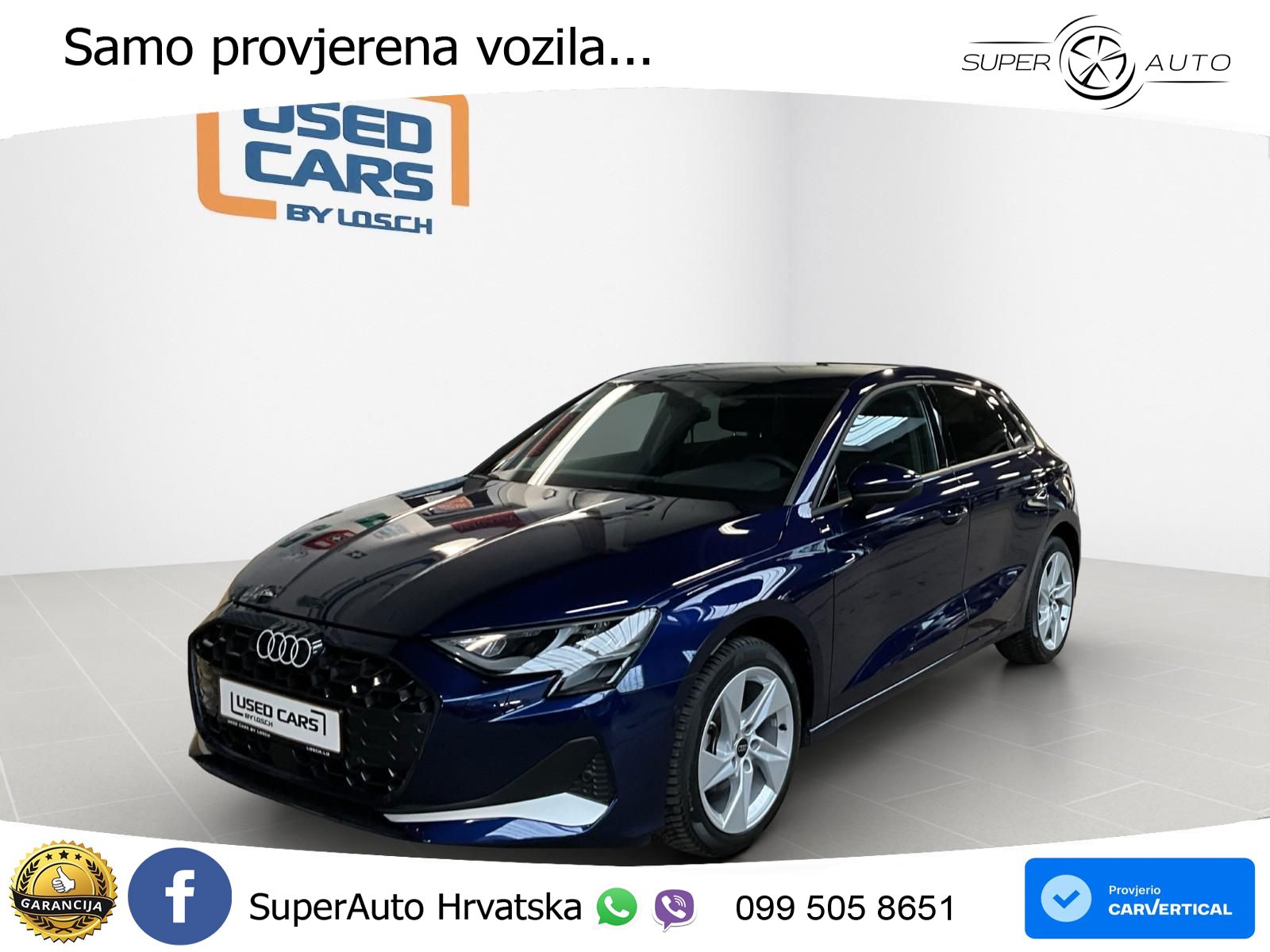 Audi A3 Sportback 30 TFSI (116 KS) Mild Hybrid S tronic advanced