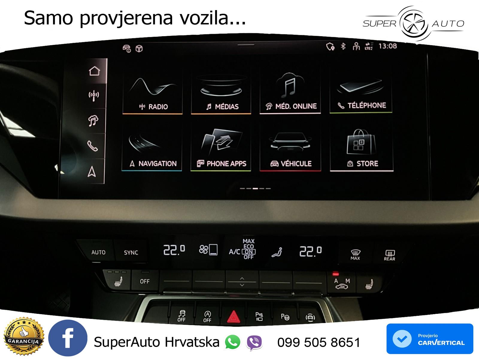Audi A3 Sportback 30 TFSI (116 KS) Mild Hybrid S tronic advanced