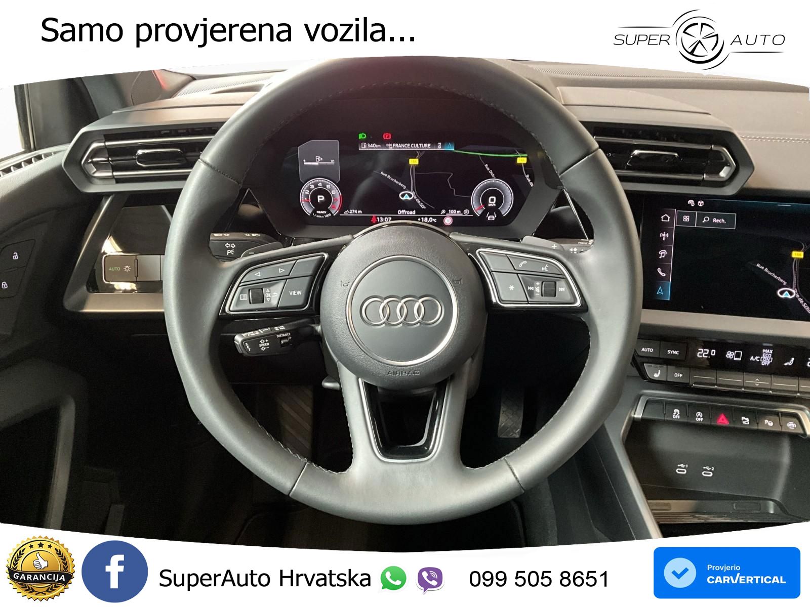Audi A3 Sportback 30 TFSI (116 KS) Mild Hybrid S tronic advanced