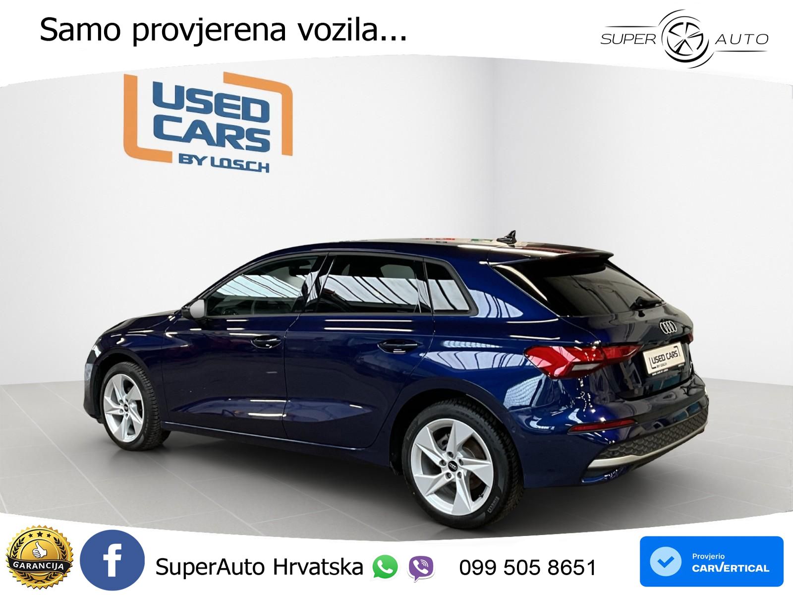 Audi A3 Sportback 30 TFSI (116 KS) Mild Hybrid S tronic advanced