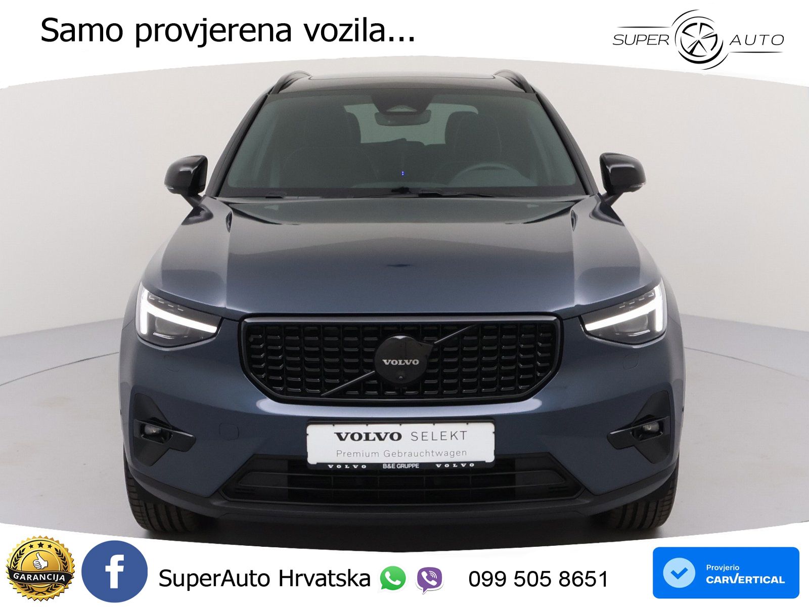Volvo XC40 2.0 B3 163 KS Automatic ACC+GR SJED+360+PANO