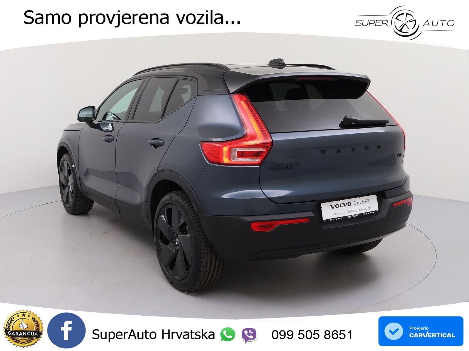 Volvo XC40 2.0 B3 163 KS Automatic ACC+GR SJED+360+PANO