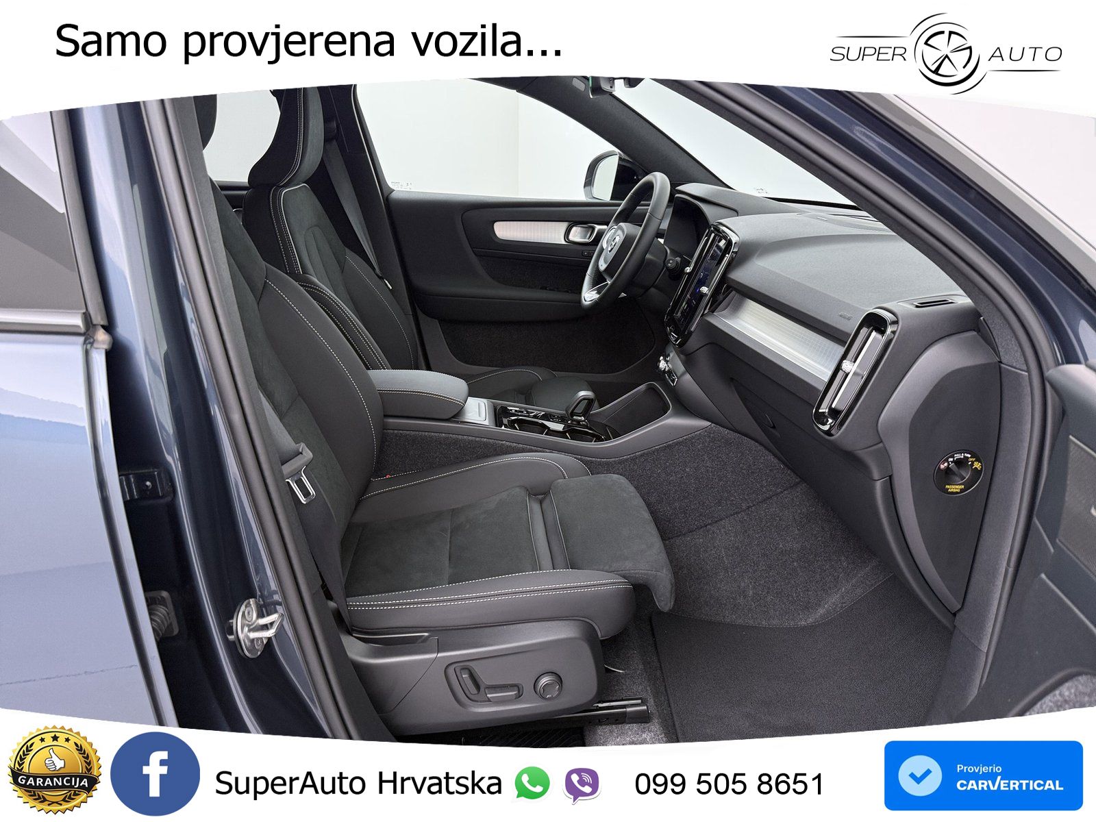 Volvo XC40 2.0 B3 163 KS Automatic ACC+GR SJED+360+PANO