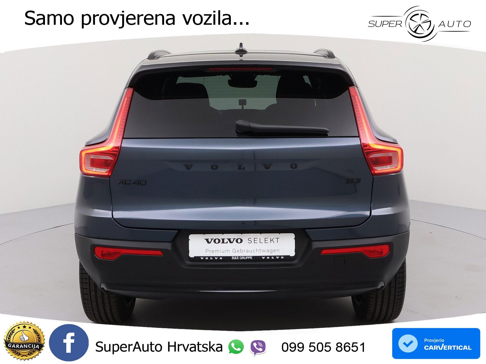 Volvo XC40 2.0 B3 163 KS Automatic ACC+GR SJED+360+PANO