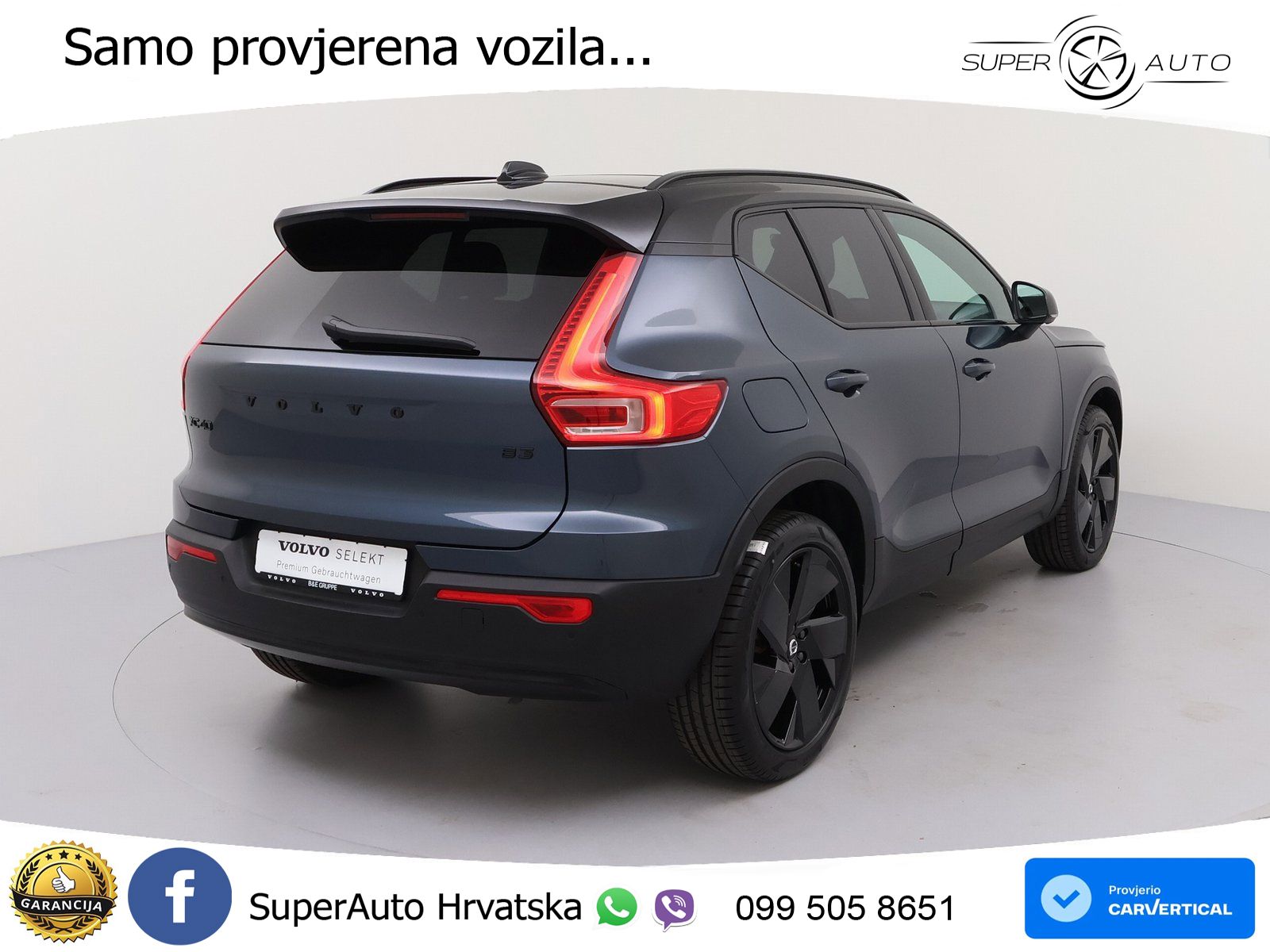 Volvo XC40 2.0 B3 163 KS Automatic ACC+GR SJED+360+PANO