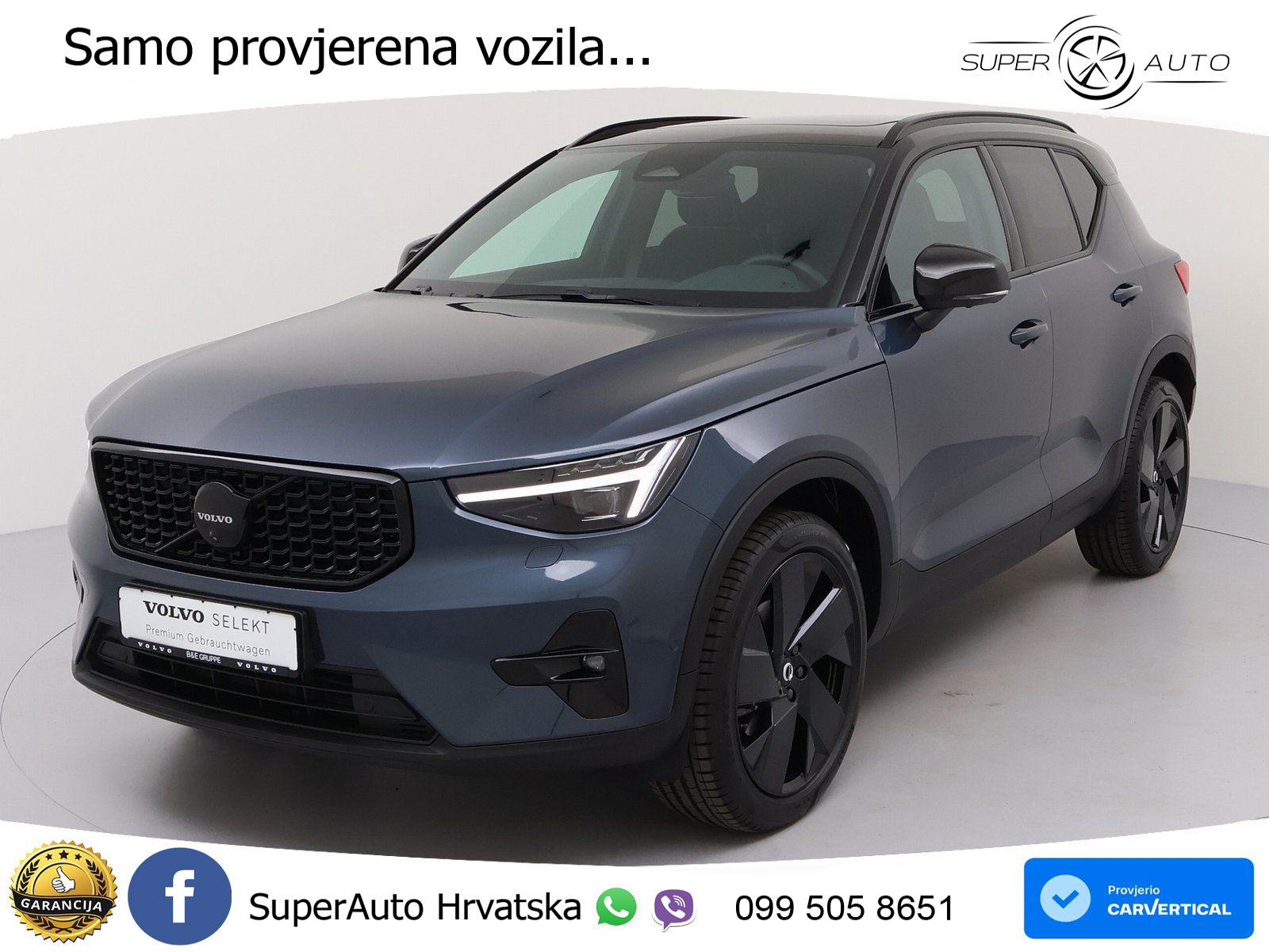 Volvo XC40 2.0 B3 163 KS Automatic ACC+GR SJED+360+PANO