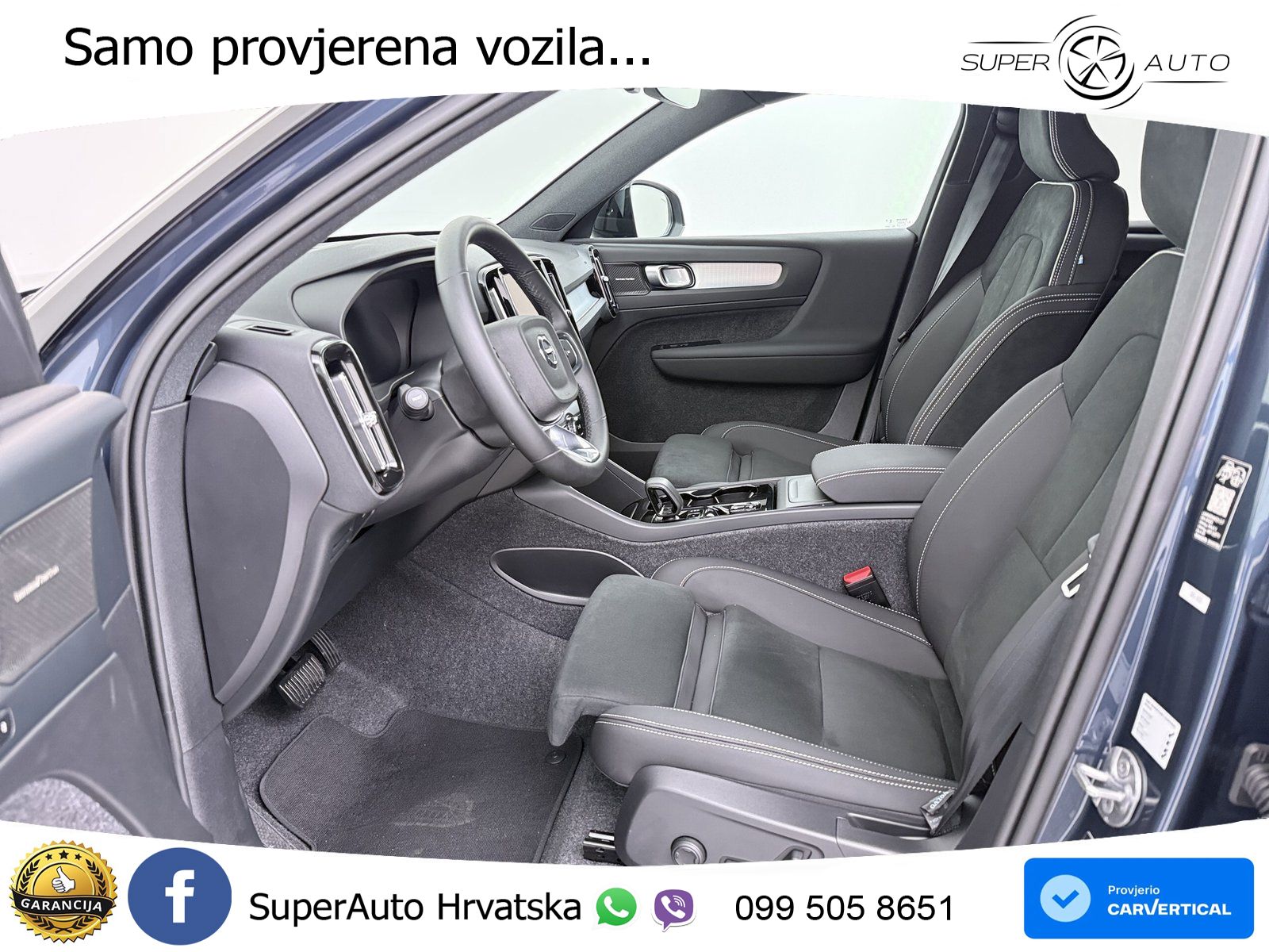 Volvo XC40 2.0 B3 163 KS Automatic ACC+GR SJED+360+PANO