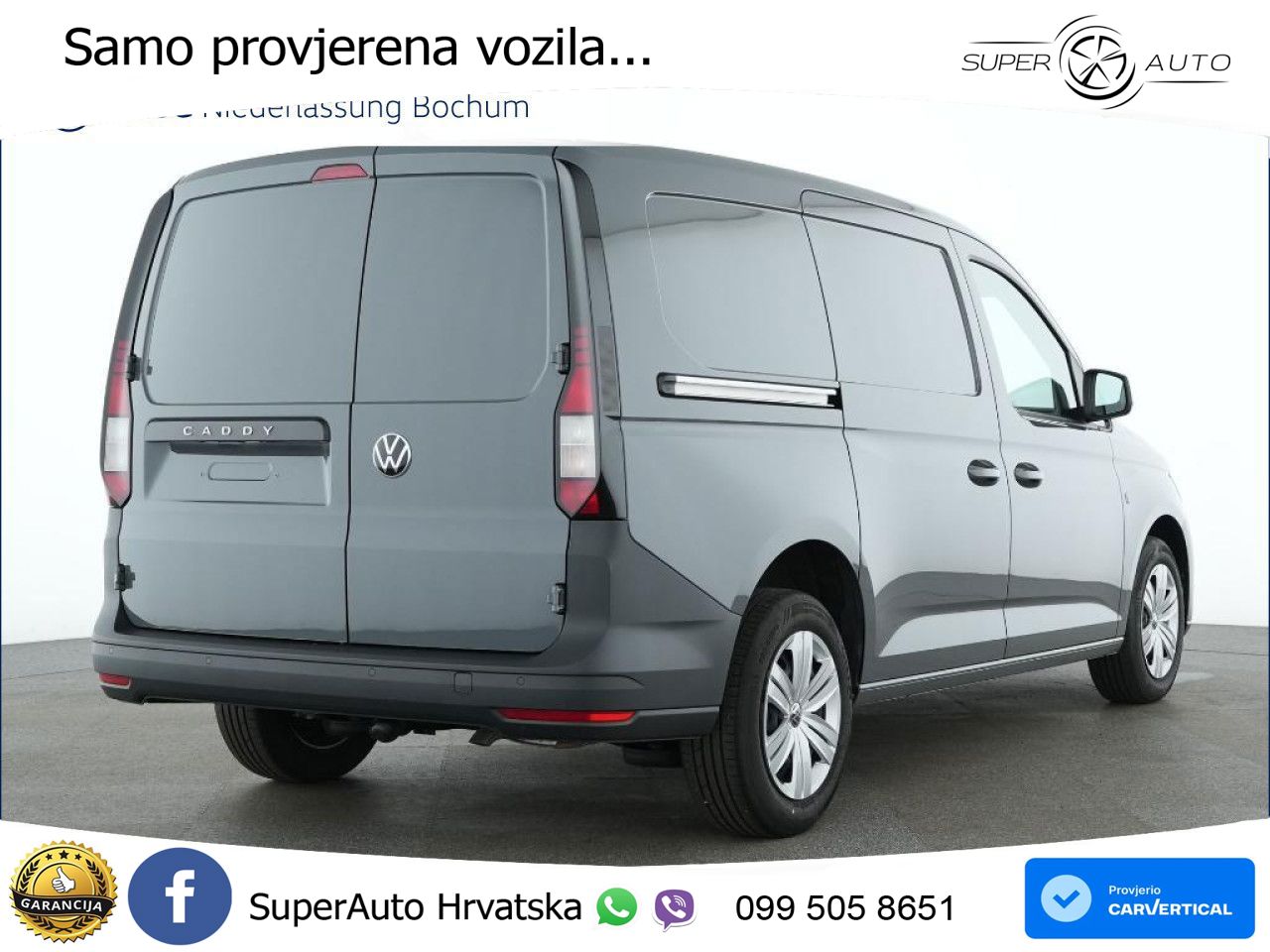 Volkswagen Caddy Maxi Cargo AHK 5 Jahre Herstellergarantie 116 KS