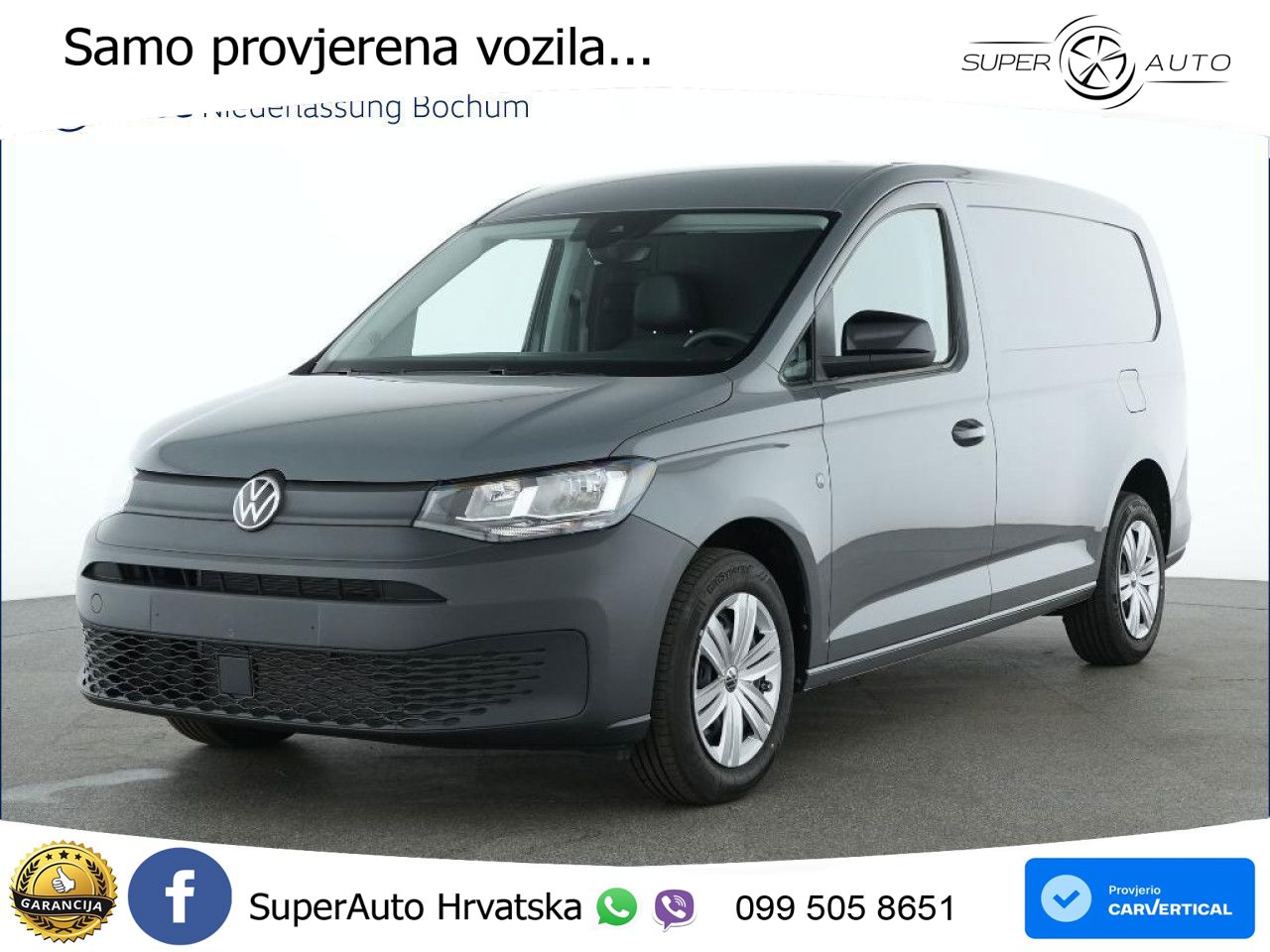 Volkswagen Caddy Maxi Cargo AHK 5 Jahre Herstellergarantie 116 KS