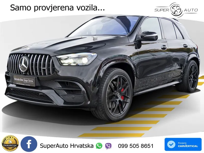 Mercedes AMG GLE 63 S V8 (612 KS) EQ Boost 4MATIC+ AMG SPEEDSHIFT TCT 9G ACC+HEAD+4xGR SJED+360+PANO