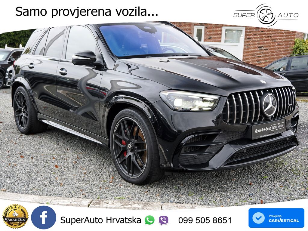 Mercedes AMG GLE 63 S V8 (612 KS) EQ Boost 4MATIC+ AMG SPEEDSHIFT TCT 9G ACC+HEAD+4xGR SJED+360+PANO