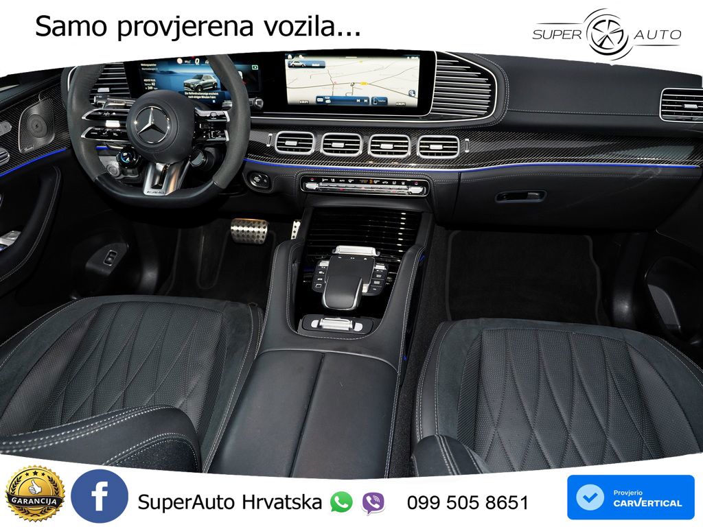 Mercedes AMG GLE 63 S V8 (612 KS) EQ Boost 4MATIC+ AMG SPEEDSHIFT TCT 9G ACC+HEAD+4xGR SJED+360+PANO