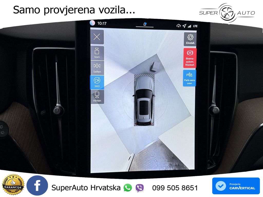 Volvo XC60 T6 AWD Geartronic ACC+HEAD+4xGR SJED+360+PANO
