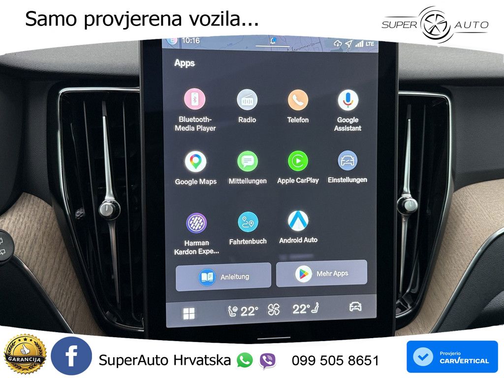 Volvo XC60 T6 AWD Geartronic ACC+HEAD+4xGR SJED+360+PANO