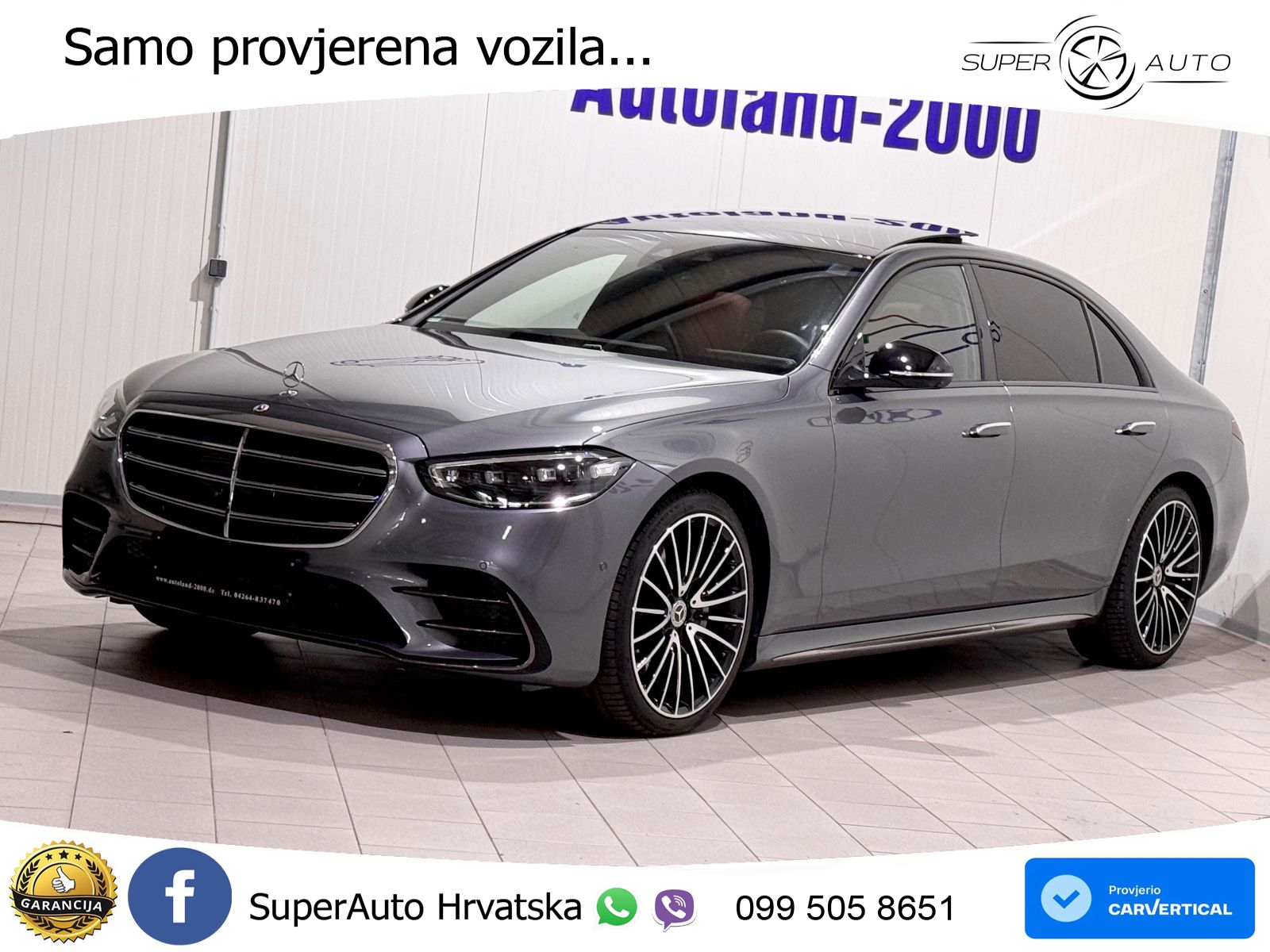 Mercedes S 450d (367 KS) EQ Boost 4MATIC 9G-TRONIC AMG ACC+HEAD+4xGR SJED+360+PANO