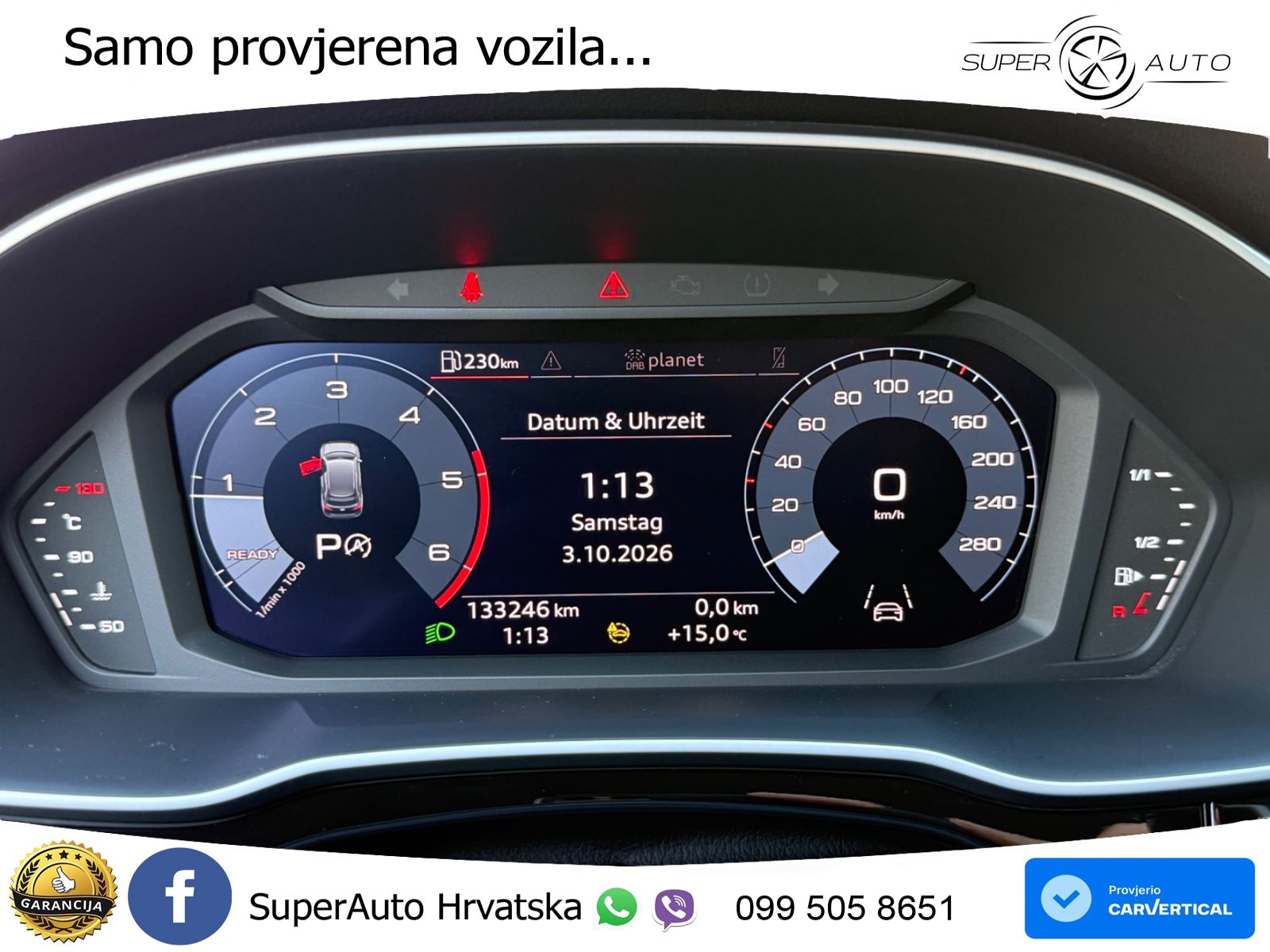 Audi Q3 40 TDI (200 KS) quattro S tronic LED+GR SJED+ACC