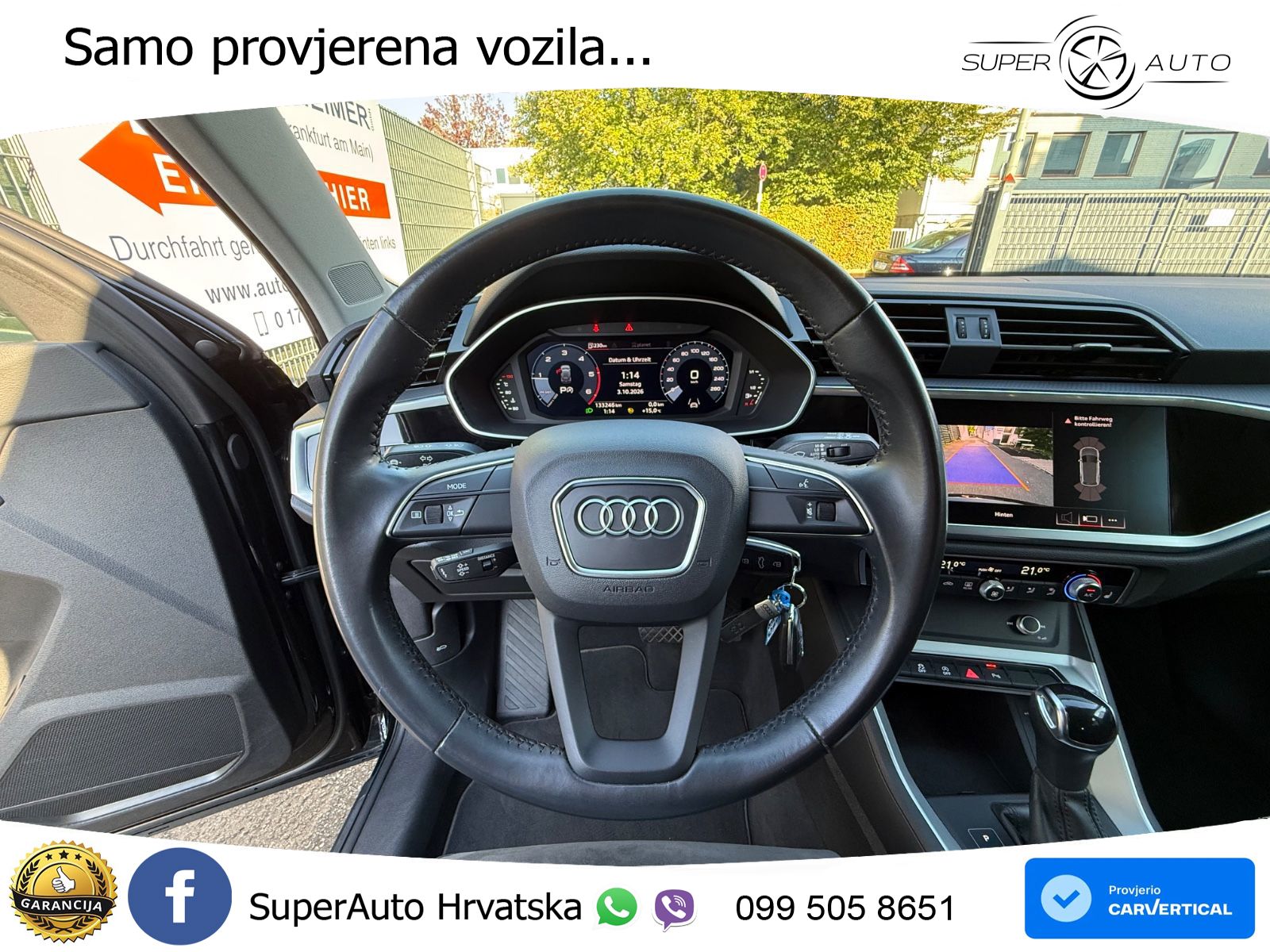 Audi Q3 40 TDI (200 KS) quattro S tronic LED+GR SJED+ACC