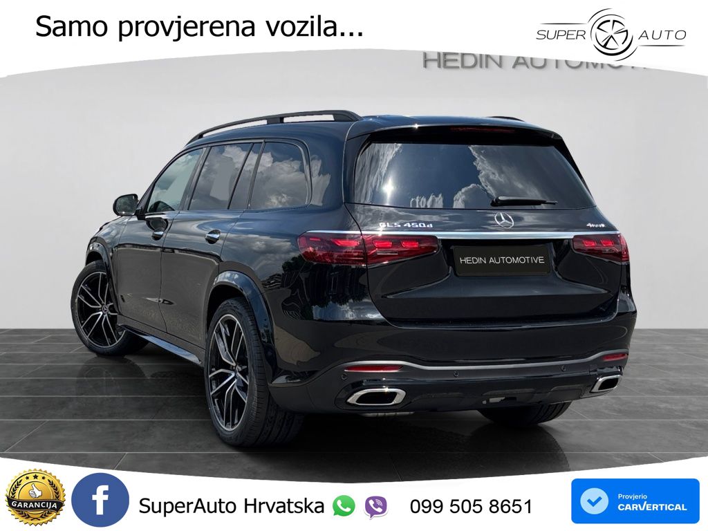 Mercedes-Benz GLS GLS 450d EQ Boost 4MATIC 9G-TRONIC AMG ZRAČNI+ACC+GR SJED+360+PANO
