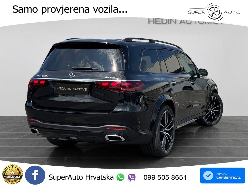Mercedes-Benz GLS GLS 450d EQ Boost 4MATIC 9G-TRONIC AMG ZRAČNI+ACC+GR SJED+360+PANO