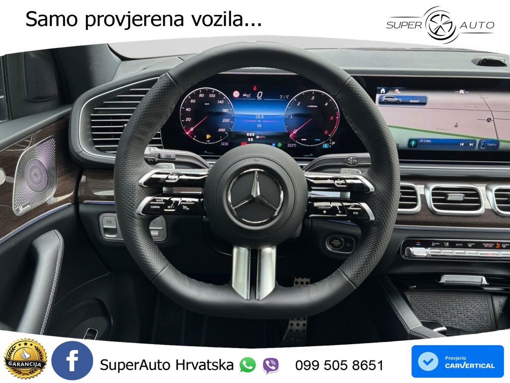 Mercedes-Benz GLS GLS 450d EQ Boost 4MATIC 9G-TRONIC AMG ZRAČNI+ACC+GR SJED+360+PANO