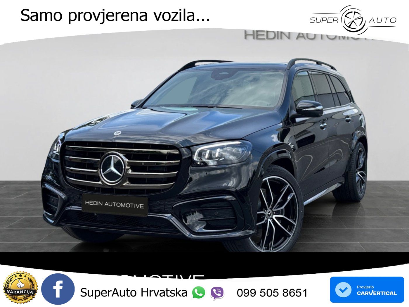 Mercedes-Benz GLS GLS 450d EQ Boost 4MATIC 9G-TRONIC AMG ZRAČNI+ACC+GR SJED+360+PANO