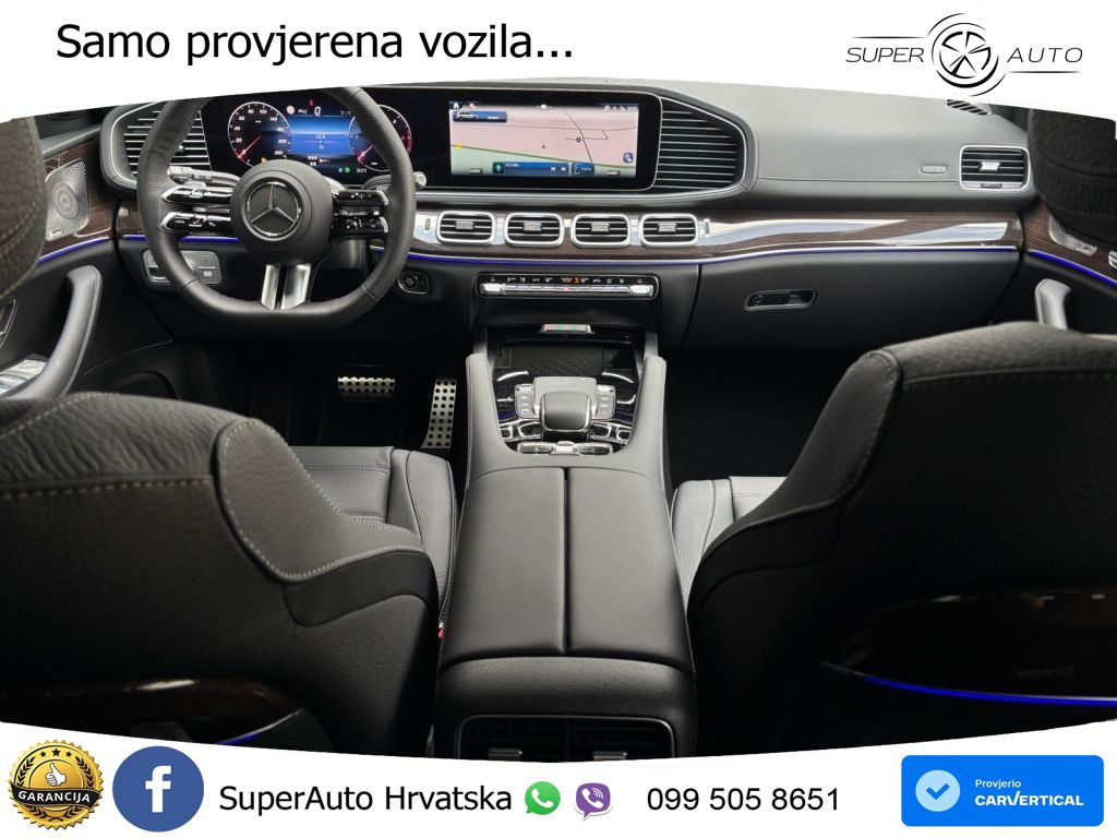 Mercedes-Benz GLS GLS 450d EQ Boost 4MATIC 9G-TRONIC AMG ZRAČNI+ACC+GR SJED+360+PANO