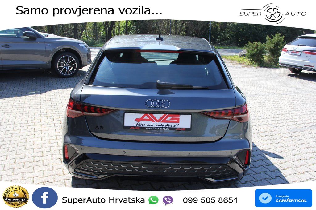 Audi A3 Sportback 40 TFSI e (204 KS) Plug-in Hybrid S tronic S line LED+ACC